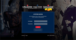 Desktop Screenshot of portal.sanpellegrino.com
